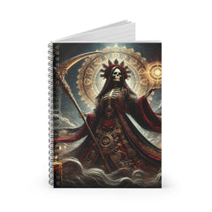 Santa Muerte Spiral Notebook - Ruled Line for Creative Souls