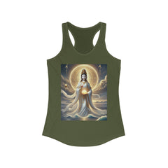 Quan The Am (Guanyin) Racerback Tank for Yoga & Everyday Wear