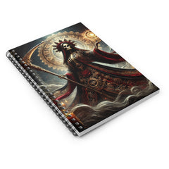 Santa Muerte Spiral Notebook - Ruled Line for Creative Souls