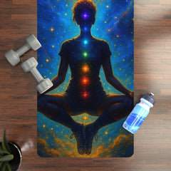 Cosmic Eye Rubber Yoga Mat - Spirituality and Meditation Mat