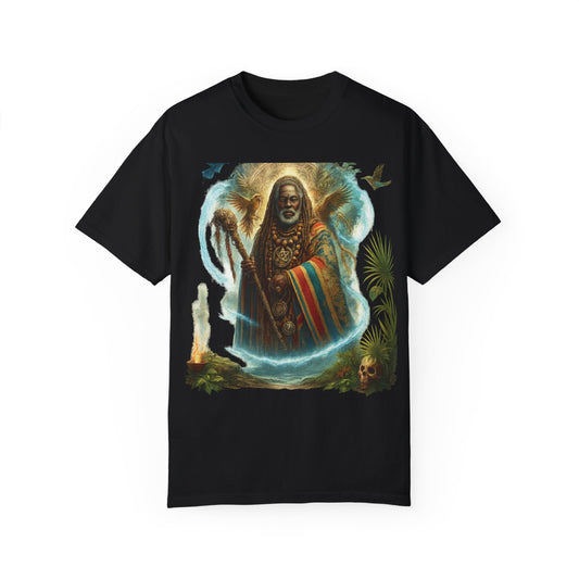 Spiritual Elder Unisex Garment-Dyed T-shirt