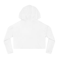 On My Mama Cropped Hooded Sweatshirt