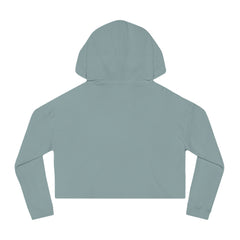 On My Mama Cropped Hooded Sweatshirt