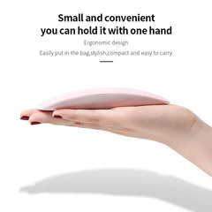6W Mini Nail Lamp UV LED Gel Polish Nail Dryer Portable USB Cable