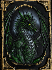 Green Dragon Guardian Grimoire – Sacred Kraft Edition