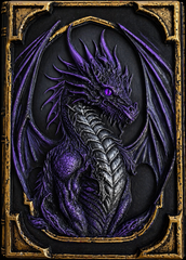 Purple Dragon Guardian Grimoire – Sacred Kraft Edition