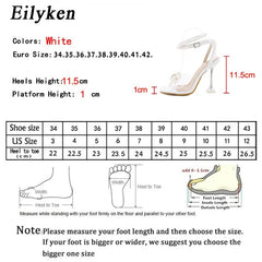 Sexy Crystal Bowknot High Heels Party
