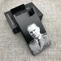 Personalized Customized Tito Cigarette Case Ultra Thin Portable Aluminium Alloy Slide Cigarette Box Smoke boxes Yugoslavia