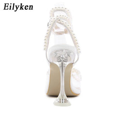 Sexy Crystal Bowknot High Heels Party