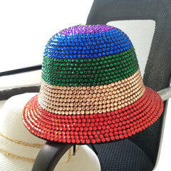 Rhinestone Fedora Jazz Hat - Polished 24/7