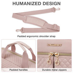 Large Capacity 17 inch Laptop Bag Shoulder Messenger  Briefcase