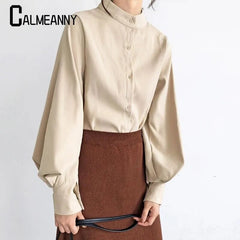 Lantern Long Sleeve Blouse