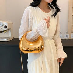 Evening Clutch Round Handle Wrist Bag