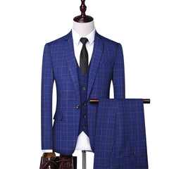 3-piece Slim Fit Business Suit
