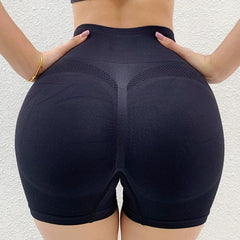 High Waist Yoga Workout Shorts w/Butt Lift