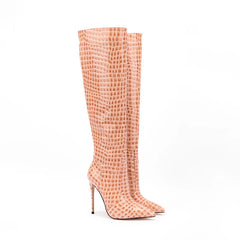 Pointed Toe Riding Boots