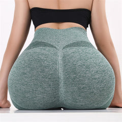 High Waist Yoga Workout Shorts w/Butt Lift