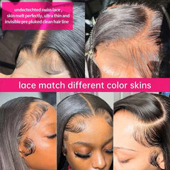 30-40" Glueless Straight Wig – Pre-Cut Lace!