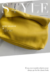 Genuine Leather Clutch Evening Bag with Phone Pocket