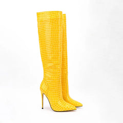 Pointed Toe Riding Boots