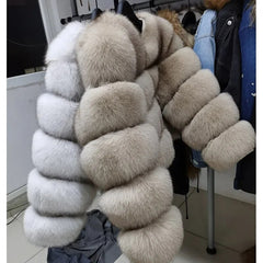 Natural Real Fur Coat
