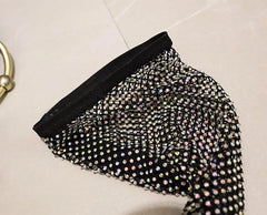 Crystal Bling Summer Breathable Pointed Toe Super Stiletto High Heels