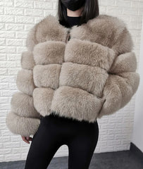 Natural Real Fur Coat