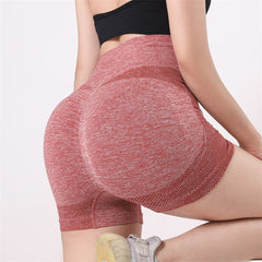 High Waist Yoga Workout Shorts w/Butt Lift