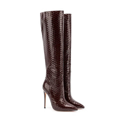Pointed Toe Riding Boots