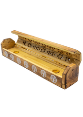 Tree of Life Coffin Incense Burner
