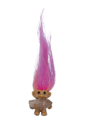 Crystal Troll Doll Refrigerator Magnet