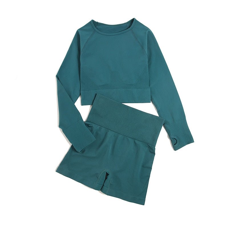 2/3/4pcs Seamless Yoga Set - Polished 24/7