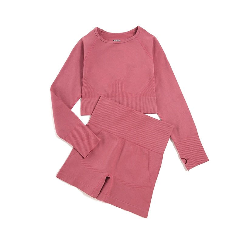 2/3/4pcs Seamless Yoga Set - Polished 24/7