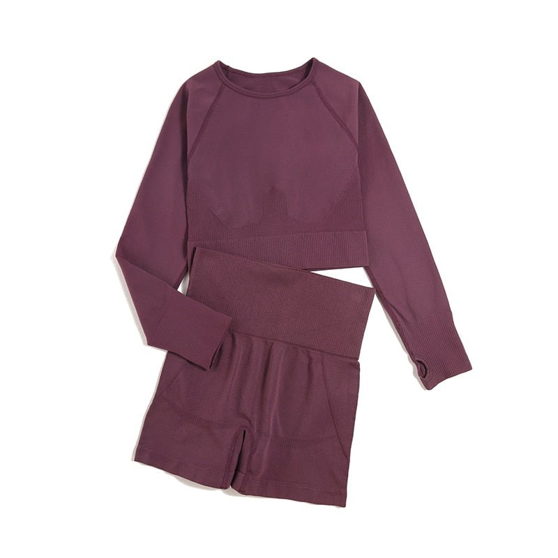 2/3/4pcs Seamless Yoga Set - Polished 24/7