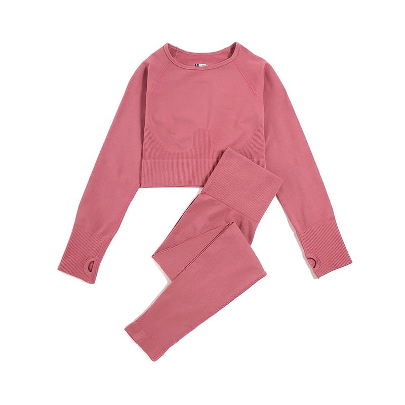 2/3/4pcs Seamless Yoga Set - Polished 24/7