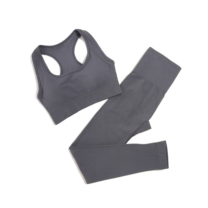 2/3/4pcs Seamless Yoga Set - Polished 24/7