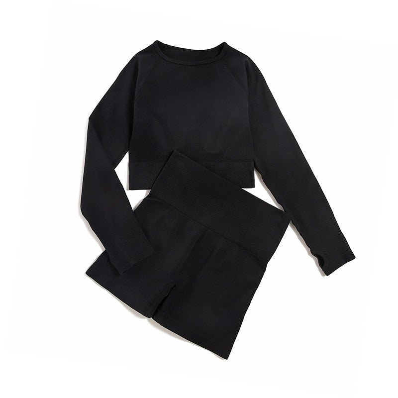 2/3/4pcs Seamless Yoga Set - Polished 24/7