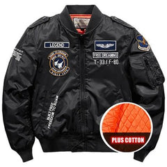 Bomber Embroidered Military Jacket Uniform Large Size Coat Tooling Jacket - Polished 24/7