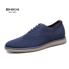 Breathable Knitted Mesh Casual Shoes Lightweight - Polished 24/7