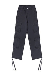 Cargo Pants Women High Waist Denim Overalls Casual Pants Baggy Vintage Y2k Streetwear Wide Leg Trousers Fashion Straight Jeans - Polished 24/7