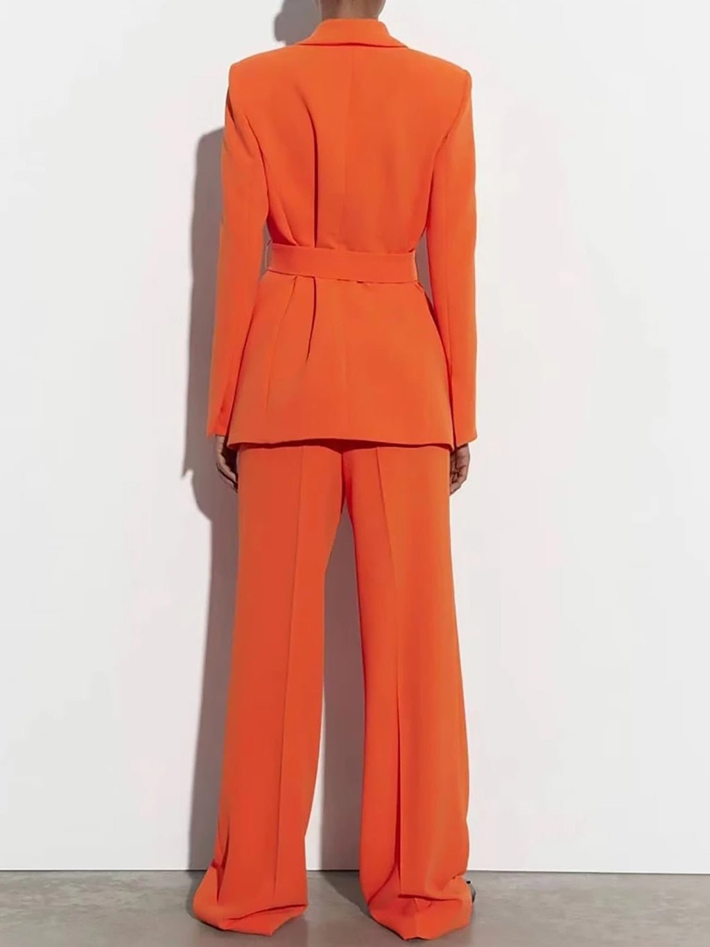 Casual Blazers Coats + Trousers Female Elegant Suit - Polished 24/7