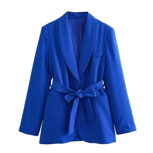 Casual Blazers Coats + Trousers Female Elegant Suit - Polished 24/7