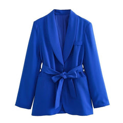 Casual Blazers Coats + Trousers Female Elegant Suit - Polished 24/7