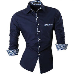 Casual Long Sleeve Dress Shirt - Polished 24/7