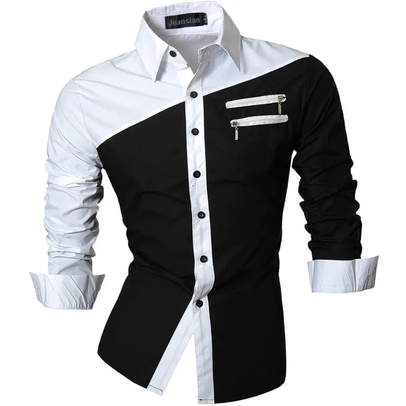 Casual Long Sleeve Dress Shirt - Polished 24/7