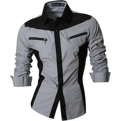 Casual Long Sleeve Dress Shirt - Polished 24/7