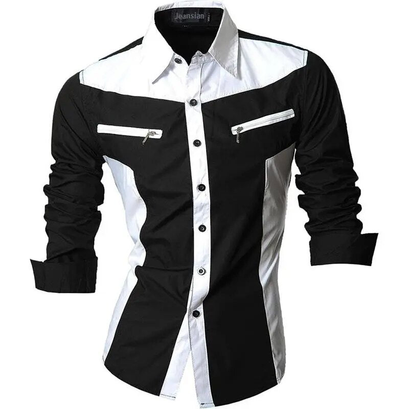 Casual Long Sleeve Dress Shirt - Polished 24/7