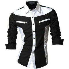 Casual Long Sleeve Dress Shirt - Polished 24/7