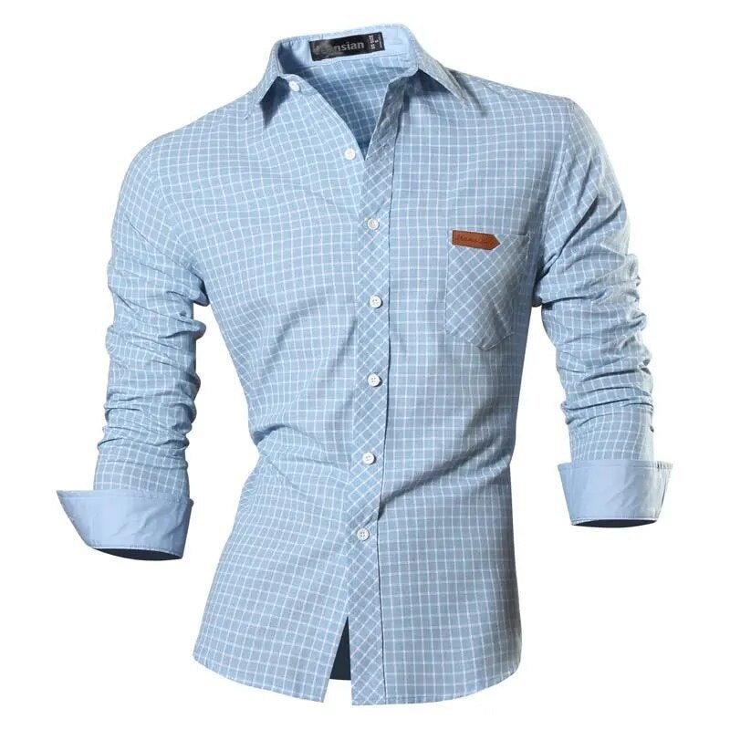 Casual Long Sleeve Dress Shirt - Polished 24/7