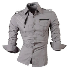 Casual Long Sleeve Dress Shirt - Polished 24/7